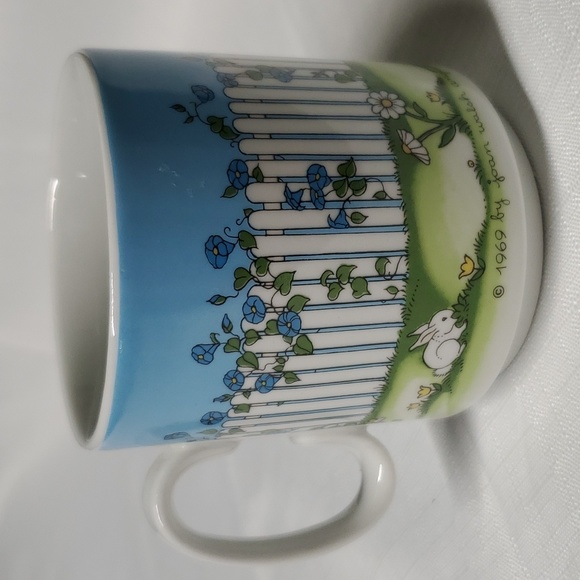 1969 Cup Joan Walsh Anglund West Germany Dining Coffee Tea Mug Porcelain Vintage - Picture 12 of 17